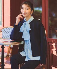 UNFILO 【セレモニー】ダブルフェイスジャージー ZIPアウター