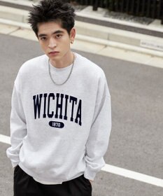 WEGO 【２点SET】アクセ付きグラフィックプルオーバー