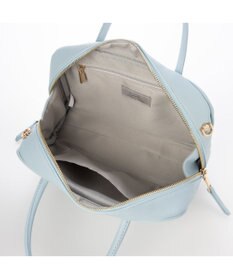 UNBILLION カシュカシュ cachecache / チャーム付横長ボストン