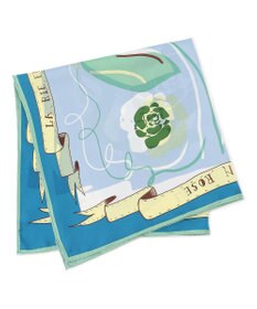 23区 manipuri コラージュローズ シルク スカーフ