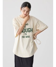 AMERICAN HOLIC ロゴカットラウンドチュニック