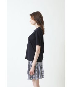 DAKS ロゴ スパンコール Tシャツ