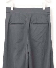 ICB 【接触冷感・UVケア・洗える】 ヴィスコースナイロンサテン ワイドパンツ