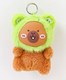 WEGO ぷっくりカピバラぬいぐるみキーホルダー