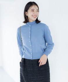 組曲 【洗える・6色展開】Elenaベーシックニット カーディガン