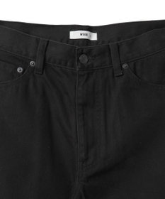WEGO 【ユニセックス着用ITEM/SMLサイズ展開】デニムストレートパンツ