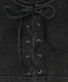 WEGO ヴィンテージライクレースアップT