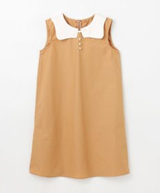 組曲 KIDS 【150-160㎝】カーブカラー ワンピース