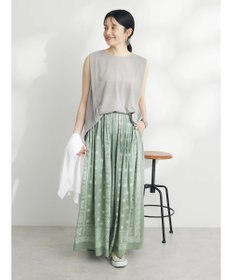 CRAFT STANDARD BOUTIQUE 肩タックノースリーブプルオーバー