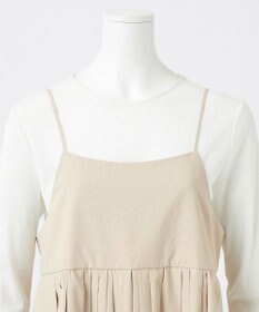 23区 L 【GOLD LABEL】ギャザリングプリーツ ワンピース