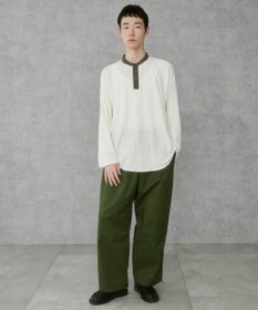 WEGO 【ユニセックス着用ITEM】ラグランヘンリーネックT