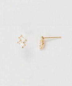 Phoebe 【K10】ツインバケットピアス　ゴールド