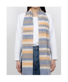 UNBILLION カシュネ cache nez / 綿混ボーダーストール