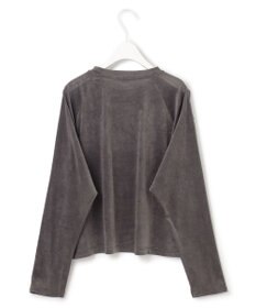 ICB L 【洗える】フロッキーベロア　プルオーバー