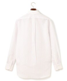 J.PRESS MEN 【WEB・一部店舗限定】コットンリネンマルチストライプ シャツ / B.D.