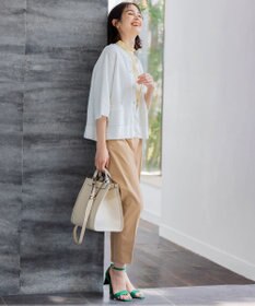 組曲 【大人気シリーズ】ギャザーライトデシン ブラウス