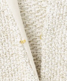 自由区 【カトリエムブーケ】Maille brillante ノーカラーアウター