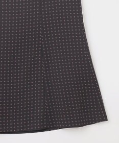 J.PRESS LADIES 【洗える】シュリンクデシン ジオメトリックプリント スカート