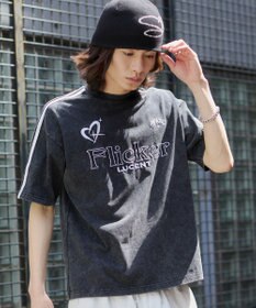 WEGO 【ユニセックス着用ITEM】スリーブラインロゴBIG　T（SS）