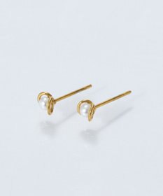 Phoebe 【金属アレルギー対応】プチメタルパールピアス/サージカルステンレス