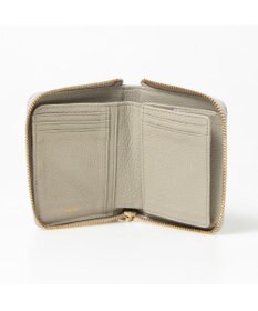 UNBILLION ペルケ perche / ドット刺繍ラウンドパームフィットウォレット