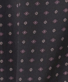 J.PRESS LADIES 【洗える】シュリンクデシン ジオメトリックプリント スカート