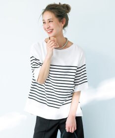 UNFILO L スゴ機能美 ハーフスリーブ ニット