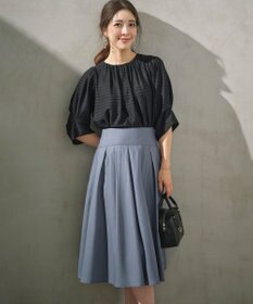 組曲 タックフレアカラースカート