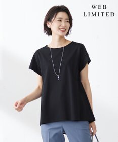 J.PRESS LADIES L 【WEB限定・吸水速乾】OUKAプレーティング カットソー