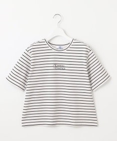 J.PRESS LADIES 【洗える】ロゴ Tシャツ