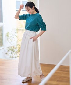 ANY L 【撥水/ウエストゴム】バルーンスカート