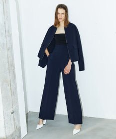 uncrave 【撥水・洗濯機洗い可】プルーフ ダブルクロス ワイド パンツ（uncrave WHITE）