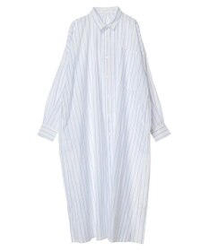 AMERICAN HOLIC 丈違いラメストライプワンピース