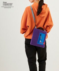 ROOTOTE 8274【スヌーピー】IP.サコッシュ.ボア.ピーナッツ-7V