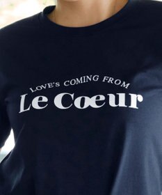 Tiaclasse 【洗える】シンプルロゴプリントTシャツ