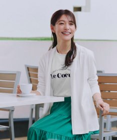 Tiaclasse 【洗える】シンプルロゴプリントTシャツ