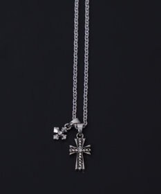 WEGO Mラインストーンモチーフネックレス