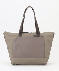 Y'SACCS ナイロン×リサイクルレザー　コンビマルチトート