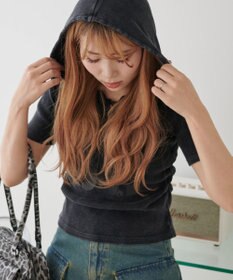 WEGO レースアップフードチビT