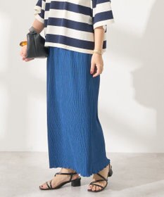 AMERICAN HOLIC ワッシャープリーツタイトスカート