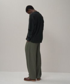 ATON COTTON LINEN VOILE | ルーズフィットパンツ - UNISEX