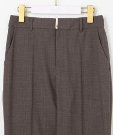 ANY SIS ウーステッドエステル テーパード パンツ