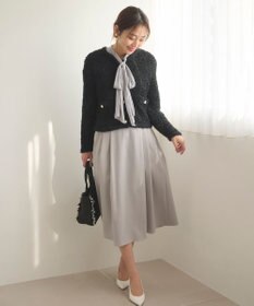 Feroux 【洗える】リボンタイ ブラウス