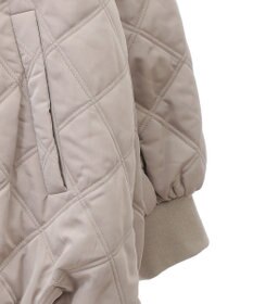 earth music&ecology ダブルステッチキルティングコート