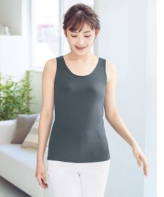 Wing インナー　カップ付きノースリーブ　【シンクロブラトップ】　ラクなのにきれいなバストシルエット　ウイング／ワコール　ET1131