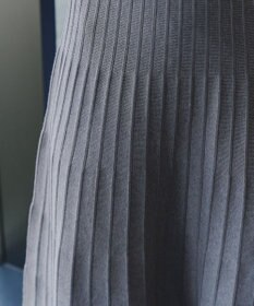 Tiaclasse 【洗える】くるみ釦ニットワンピース