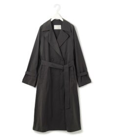 ICB L 【撥水加工】メモリーストレッチタフタ トレンチコート