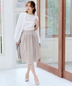 Tiaclasse 【洗える】シンプルロゴプリントTシャツ