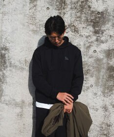 SHARE PARK MENS 【UVカット・吸水速乾・ストレッチ・軽量・アンチピリング 】ダンボールフードパーカー（L・XLサイズ）