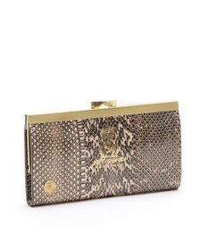 A.D.M.J. 【スネークレザー】ガマグチウォレット